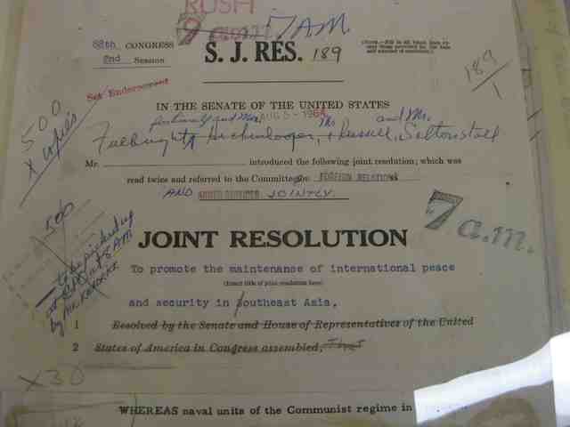 Gulf of Tonkin Resolution