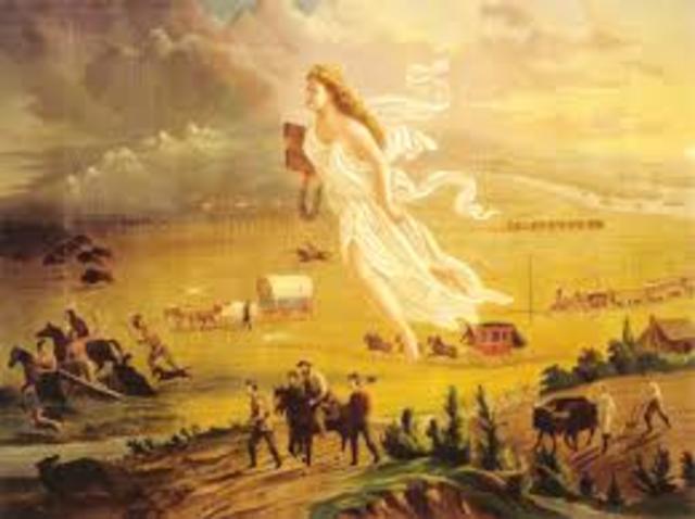 Manifest Destiy Began