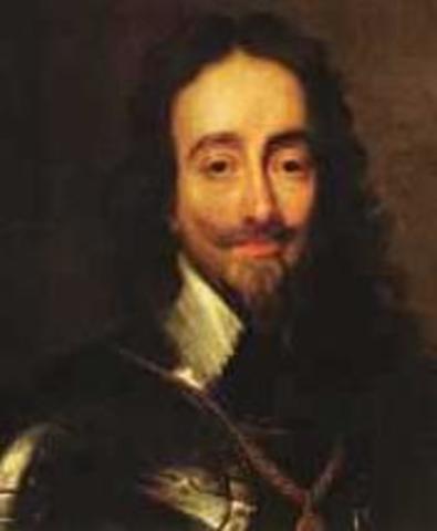 Charles I has conflict with Parliament
