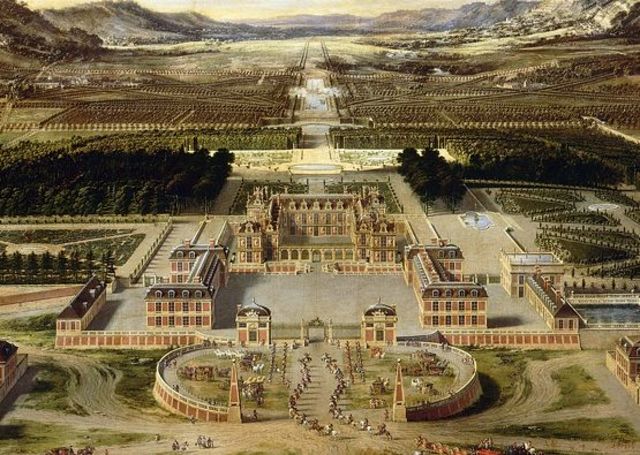 Louis XIV buit Versailles