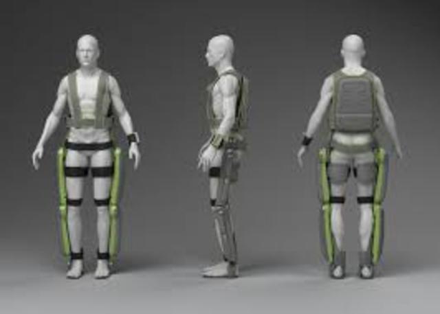 Création robot Rex exosquelette