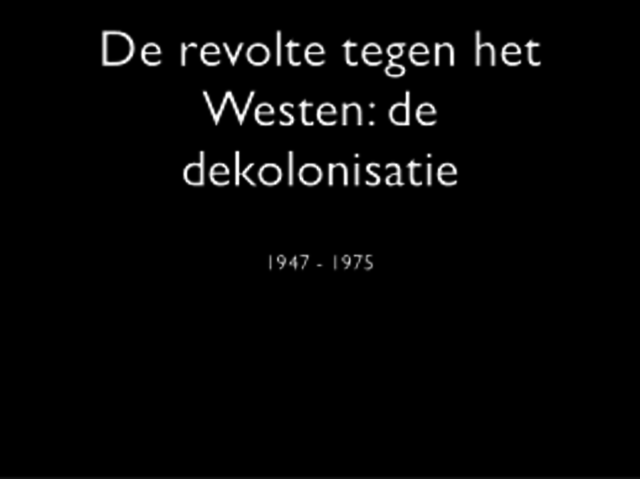 Dekolonisatie