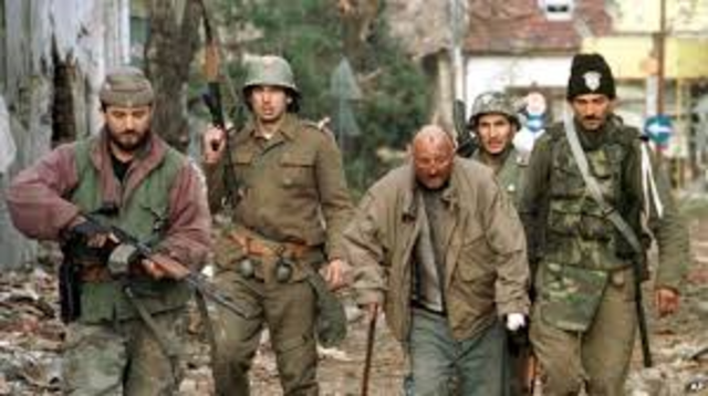 begin burgeroorlog Joegoslavie