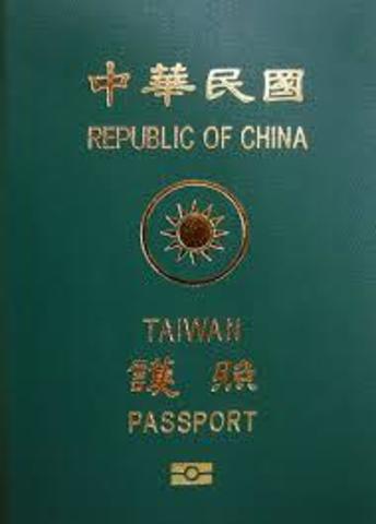 Recognition to Rew Republic of  China