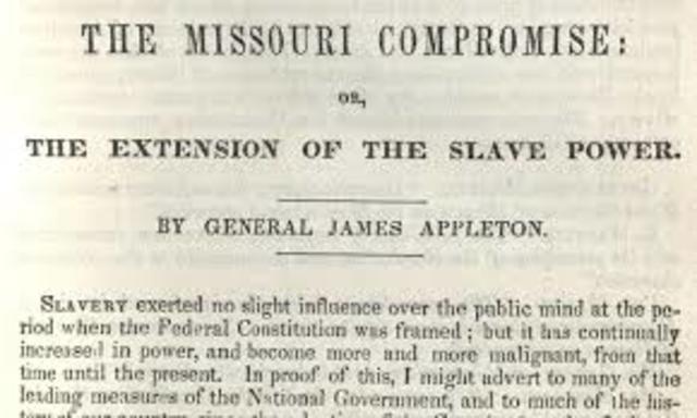 The Missouri Compromise