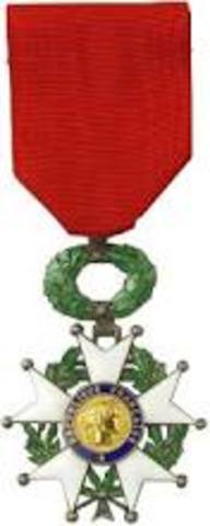 Chevalier de la Legion d’Honneur