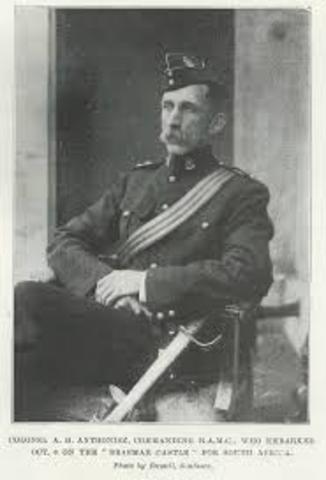 Ashmore entered the Royal Artillery in 1891 and served in South Africa before attending the Staff College.