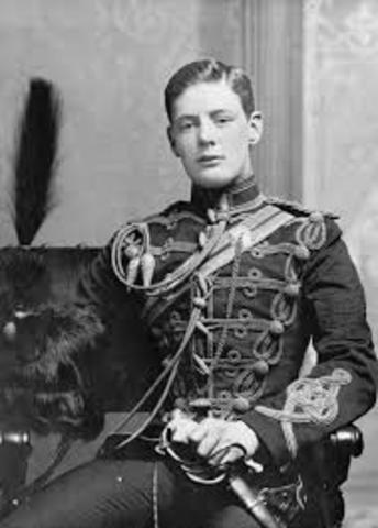 Churchill Graduates from MIlitary School