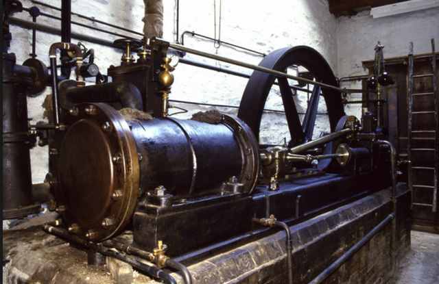 James Watt builds the first steam engine