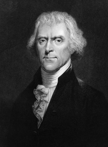 Thomas Jefferson dies.