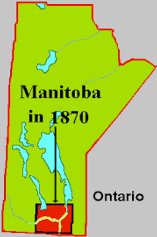manitoba enters confederation