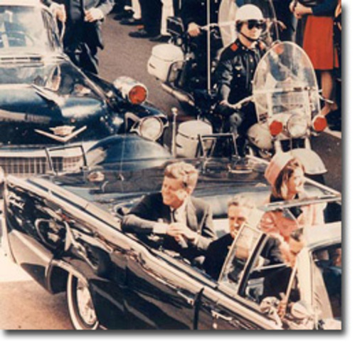 John Kennedy is assassinated