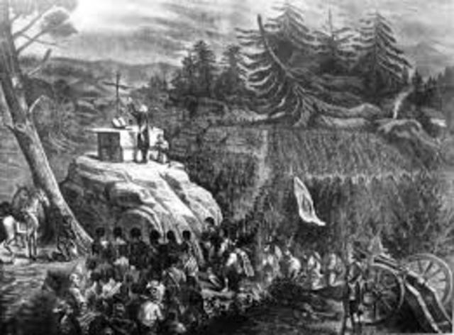 Battle at Monte de las Cruces