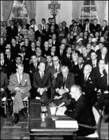 Congress passes Civil Rights Act