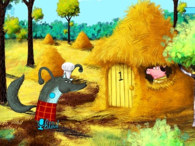 The Big Bad wolf appeared...