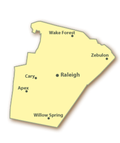 Wake County was formed