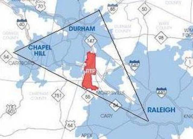 Research Triangle Park (RTP) was formed