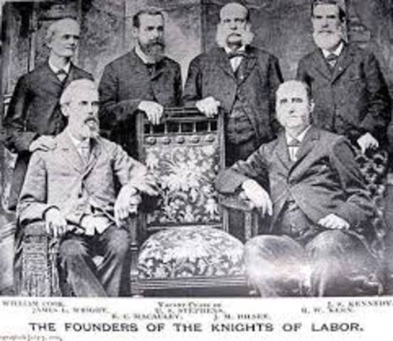 Knights of Labor founded