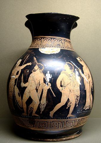 Odysseus steals the Palladium