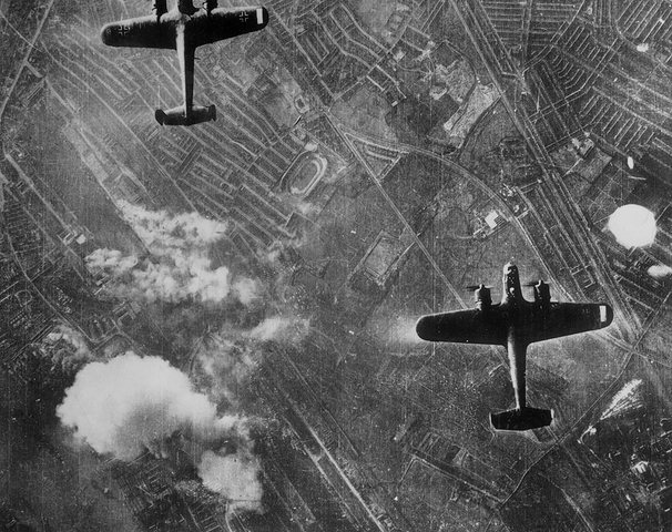 German Bombing campaign