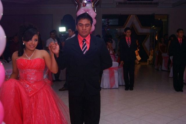 me hicieron mi fiesta de XV