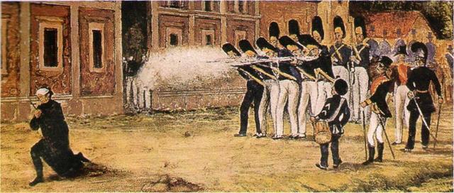 Execution of Jose Maria Morelos