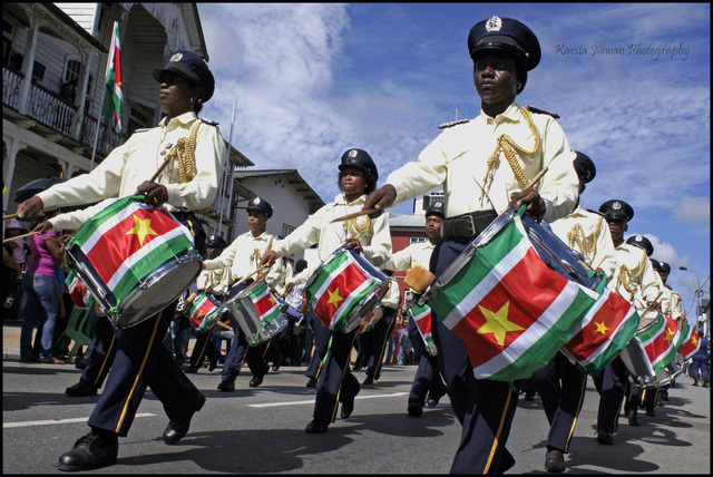 Suriname becomes independent