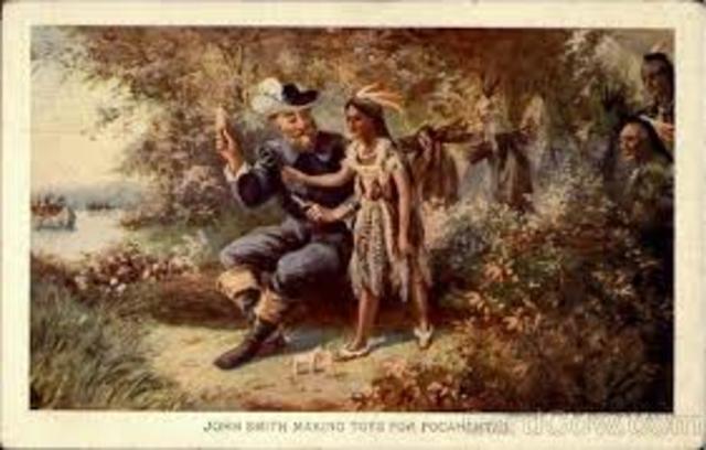 John Rofle sent for Pocahontas