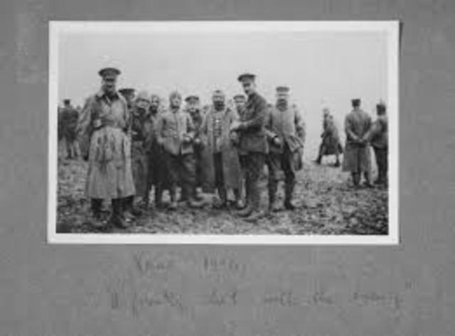 Christmas truce observed on western front