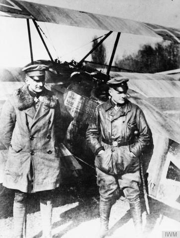 Karl went into the air service