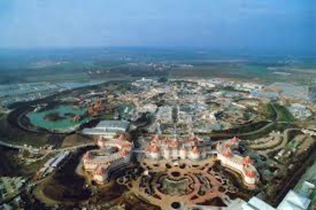 Euro Disney Official Opening