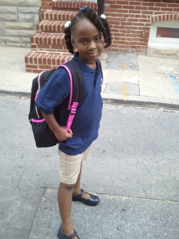 My first day of school