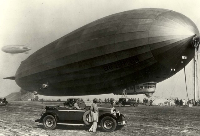 First Zeppelin raid on Britain