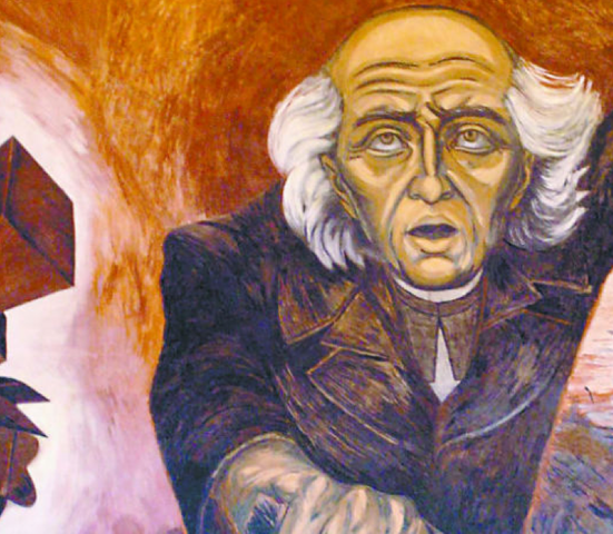 Messengers inform father Hidalgo of realizations (Initiation)