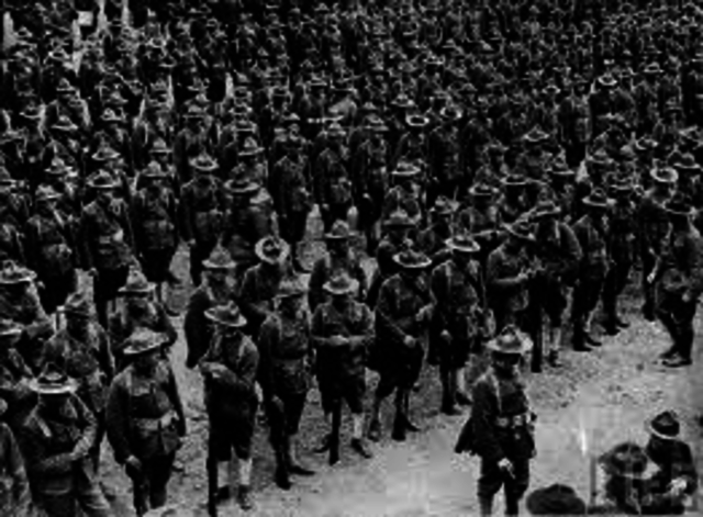 The First American Troops Land in France