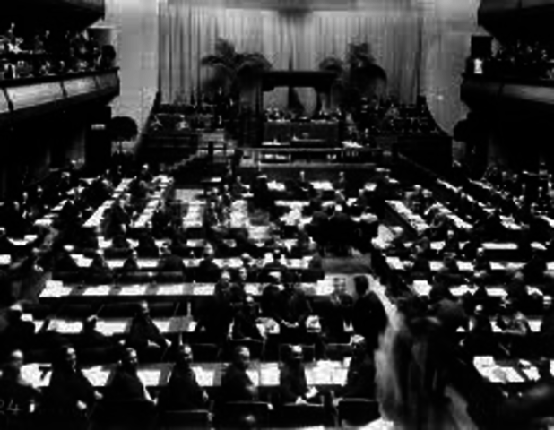 First Meeting of the League of Nations