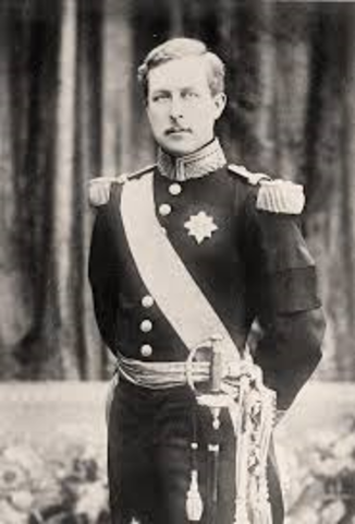 King Albert I came to throne.