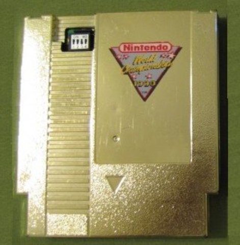 Midlife Crisis- bought Nintendo World Championships Gold Cartridge for $100,000