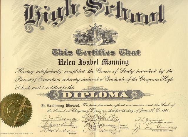 High School Diploma