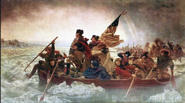 Washington cross the delaware and captured Trenton from Hessians