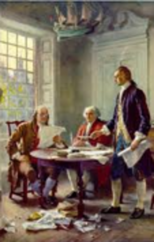 Signing of Declaration Of independence