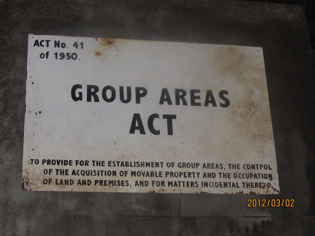 The Group of Areas Act