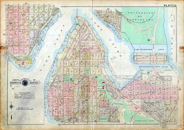 Washington proposed canals