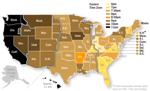 Railroads adopt standard time zones