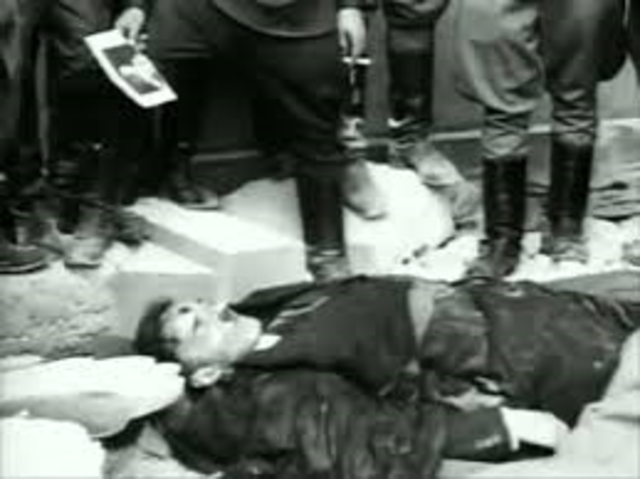 Hitler commits suicide