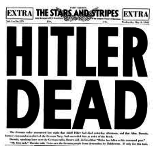 Hitler Suicided