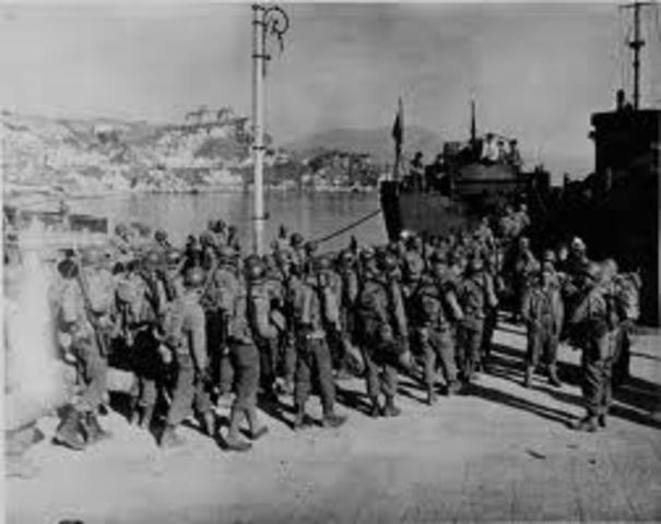 Allied landings in Anzio