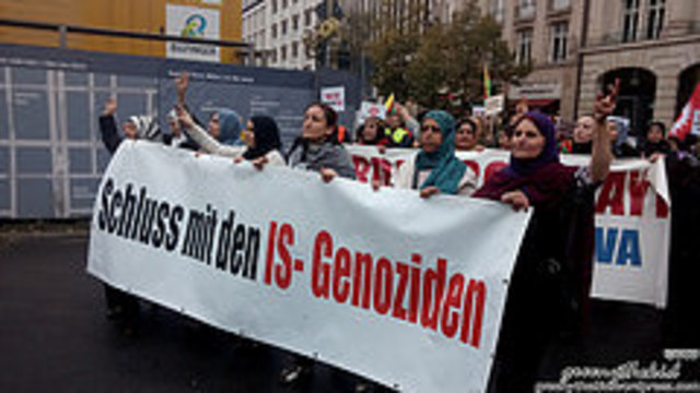 Kurdendemonstrationen in Deutschland