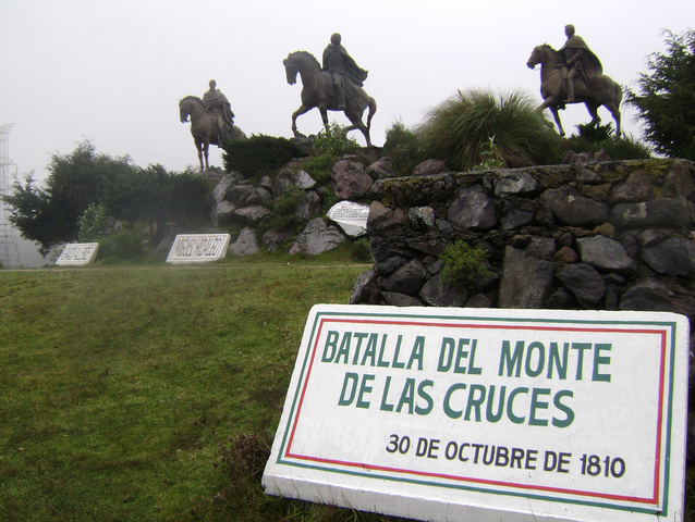 The Battle of Monte de las Cruces
