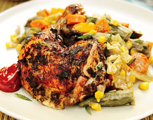 Challenge 1: Prepare Jamaican Jerk Chicken for Patrons